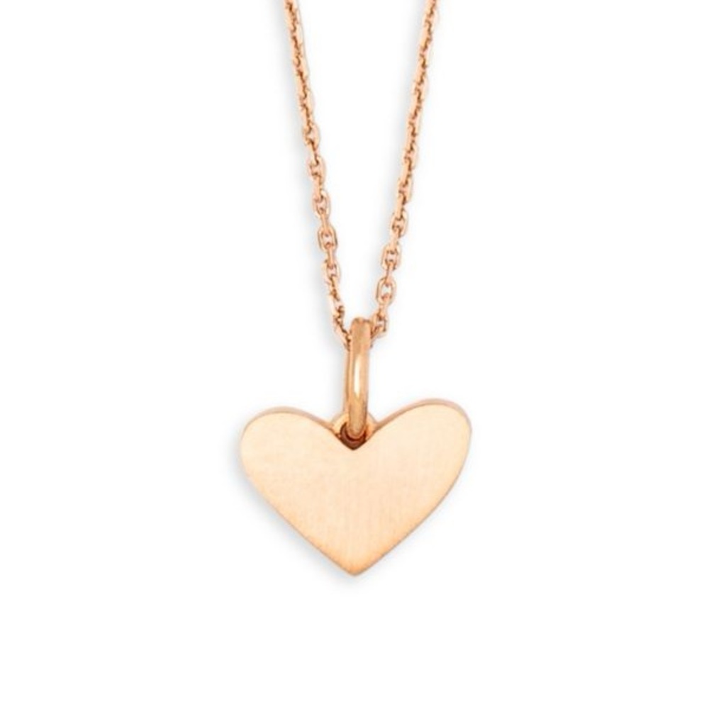 Ari 18K Rose Gold Vermeil Heart Pendant Necklace Kendra Scott